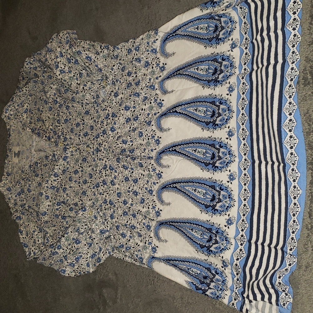 Old Navy Paisley Print Dress